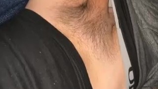 chilling with my hard cock and mu first video