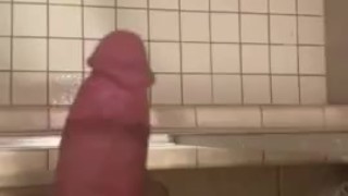 Grandpa in shower @ Y