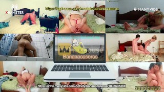 she has her period and her stepfather doesn't forgive, he fucks her hot pussy. part 3