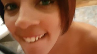 cumshot in the shower