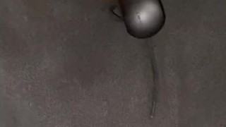 Slow-Mo Massage Gun Cumshot POV