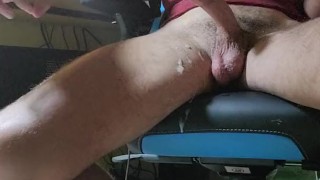 Gaymer Desk Cumshot