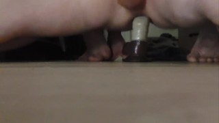 Teen gets hard anal fuck