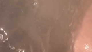 Michaela McKenzie rides johnholmesjunior's huge cock in hottub threesome at vancouver swinger party