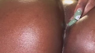 Ash Kream Teases Asshole