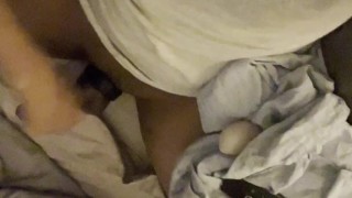 Quick jerk off & cum