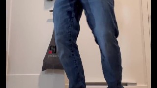 Desperation piss in jeans (View 1)