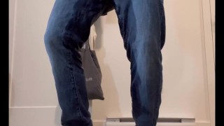 Desperation piss in jeans (View 1)