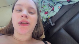 Sexy nighty, blonde slut gets a hard shaft!