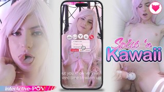 Cute Teen Anal Orgasm - first anal orgasms for cute kawaii pink haired girl ! - Free Porn Videos -  YouPorn