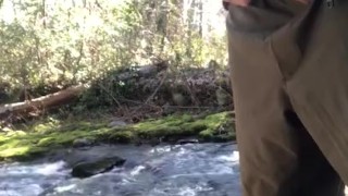 Stopped to take a piss under this cool bridge while going for a hike on Vancouver Island