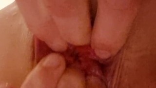 Stuffing 2 dildos up my ass - double penetration