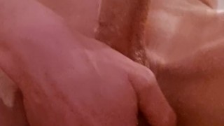 Fucking my big fat dildo till I cum