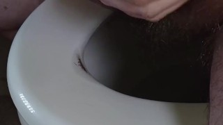 Masturbating with the natural light in the bathroom