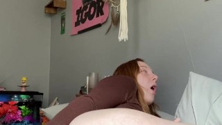 tired gf masturbates for you