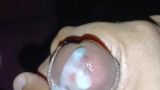 Oil massage on long dick to become Modi ji