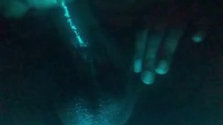 POV Huge Oiled Thick Black Dick Stroking - Daddy Dame