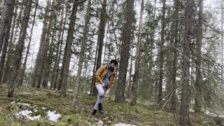 HOT TWIKS JERKING OFF IN THE WOODS, CUMSHOT!