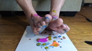 Foot Artwork: ManToes 1