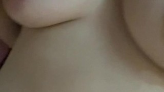 Showing off my big tits