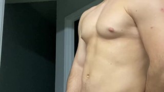 Sexy stud jerking off, edging, moaning and dirty talk (OF LEAK)