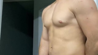 Sexy stud jerking off, edging, moaning and dirty talk (OF LEAK)