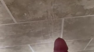 Slo-mo wanking with epic heavy cum