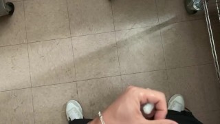 Accidentally cumming at work