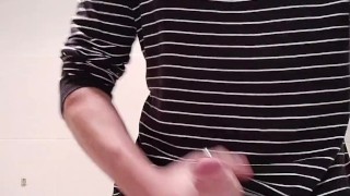 Hairy Masculine Guy Has Crazy Orgasm