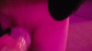 Cute femboy fucks fleshlight