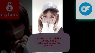 【アナルプラグしっぽを挿入したまま中出しセックス】猫耳コスプレでしっぽも装着し普段より興奮するギャル！最後は中出し！