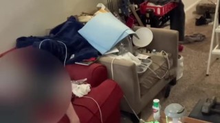 Caught my roommate with his dick out while I’m out of town