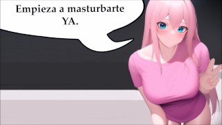JOI hentai con un juego para masturbarse. ¿Apuestas?
