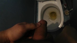 Pissing In Toilet