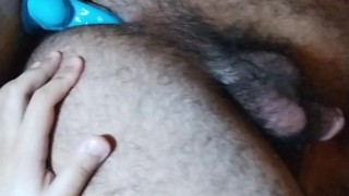 I fuck my ass hard with my dildo