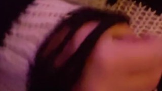 Quick femboy cumshot 🖤