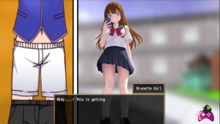 Femdom University Zero E34 - A college girl asks me to kiss her ass because I begged her for coins
