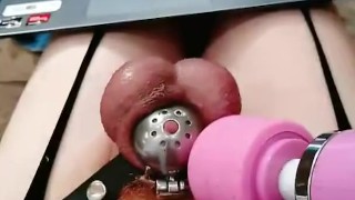 Chastity Cumshot Loads of cum