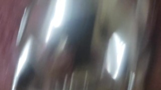 Home alone! She left me with this on the side of the bath! For my girl time! 💞