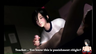 Nữ Sinh Hentai Thỏa Mãn Giáo Viên Trong Phòng Thay Đồ