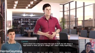 (Gay) Sex with a Stranger! Freshman Physica 7 W/HentaiGayming