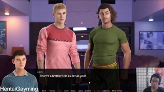 (Gay) 2 guys 1 movie! Freshman Physical #8 W/HentaiGayming