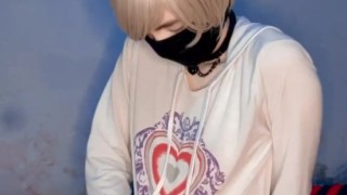 JUDE LYNX — ! SHY PETITE FTM SHOWS HIS PUSSY!!!