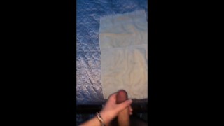 compilation of my fat loads, huge cumshots, and messy cum all over my hairy chest and pubes