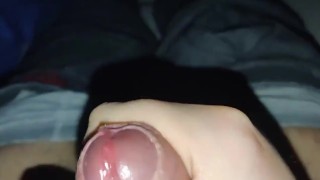 Morning wood in bed, dreaming of nice smooth teen butts