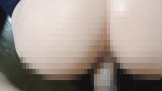 オナホをバックで突きまくる