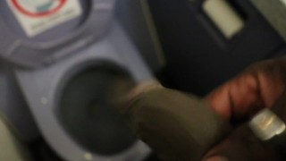 Pissing on airplane