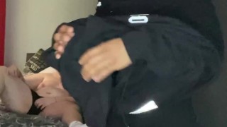 Playing While My FRIEND Undresses