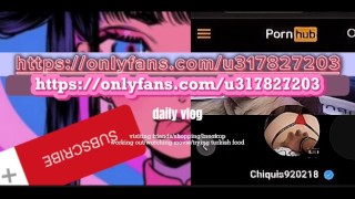 Compilación de la cuñada culona, le encanta que le deje la mano pintada como un tatuajes en su culo