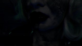 horror video JOI CEI jerk off cum eating instructions- hot scary witch - domination POV